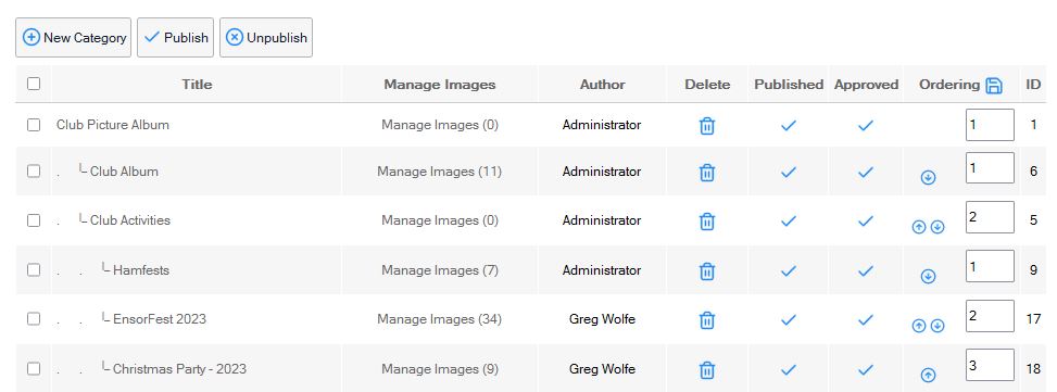 Picture Add Edit Menu
